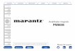 Amplificador Integrado PM8005 - Marantz USus.marantz.com/DocumentMaster/US/PM8005 Owners Manual in Spani… · Sonido de gran calidad ... más avanzada desarrollada para los amplificadores