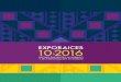 EXPORAICES 10·2016images.adsttc.com/submissions/events/pdf_file/2017/brochure...exporaices 2016 diseÑo, arte, posconflicto popayÁn noviembre 15 - 18 de 2016 dÉcimo encuentro acadÉmico
