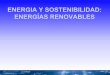 ENERGIA Y SOSTENIBILIDAD: ENERGÍAS RENOVABLESieslaaldea.com/documentos/ieercanarias.pdf · -Las energías renovables: ... cantidad limitada en la naturaleza. No se renuevan a corto