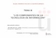 TEMA III “LOS COMPONENTES DE LA TECNOLOGÍA DE …josejavierfernandez.weebly.com/uploads/2/6/6/7/2667447/presentacin... · inventó la Pascalina . Primera máquina de calcular (suma