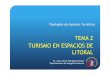 TEMA 2 TURISMO EN ESPACIOS DE LITORALtitulaciongeografia-sevilla.es/.../archivos/2018-03-11Tema_2.1.pdf · 7.ESTACIONALIDAD ELEVADA ... Tema 2. Introducción turístico, el modeloplanteadopor