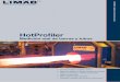 HotProfiler - limab.com · HotProfiler Medición real de barras y tubos • Sección cruzada completa y forma • Reducción drástica de tiempo de ajuste de laminador • Mejora