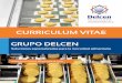 CURRiCULUm VitaE - inocuidad-alimentaria.cominocuidad-alimentaria.com/images/delcen/CURRICULUM_VITAE... · establecer la plataforma del sistema de gestión de inocuidad alimentaria