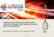 Interacción Fármaco-Nutriente ¿Cómo manejar las ...documentos.nutriguia.com.uy/9jornada/5a.pdf · ¿Cómo manejar las interacciones más frecuentes? ... débiles.$$ CAMINO&DEL&FÁRMACO