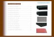 PAVIMENTOS - Comaga - Cauchos y plásticos …comaga.info/wp-content/uploads/2016/09/8_CATALOGO_PAVIMENTO… · 2 PAVIMENTOS Están recomendados para diversas aplicaciones industriales