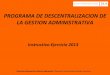 PROGRAMA DE DESCENTRALIZACION 2013 - …servicios.abc.gov.ar/lainstitucion/organismos/consejosescolares... · Grupo de Trabajo Dpto. ... (0221) 429 –5271 - Torre Gubernamental Nº