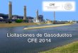 Presentación de PowerPointaplicaciones.cfe.gob.mx/aplicaciones/otros/... · CFE COMISIÓN FEDERAL DE ELECTRICIDAD Licitaciones de Gasoductos CFE . Acerca de CFE Planeación estratégica