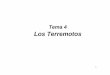 Tema 4 Los Terremotos - E. T. S. | Ingenieros de …caminos.udc.es/info/asignaturas/grado_tecic/211/algloki...perpendicular al de propagación del rayo sísmico – Solo se propagan