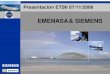 Presentación ETSII 07/11/2006 - tv.uvigo.es · Conceptos diseño planta eléctrica Potencia de cortocircuito - Selectividad Corriente de Sobrecarga: Desconexión térmica de un automático