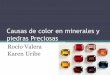 Causas de color en minerales y piedras Preciosasdepa.fquim.unam.mx/amyd/archivero/Causas_del_color_17996.pdf · Introducción •Los colores observados se deben a la respuesta de