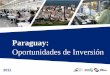 Paraguay, tierra de oportunidades - Embajada de Paraguay ... Argentina Per Uruguay Paraguay Ecuador