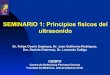 SEMINARIO 1: Principios físicos del ultrasonidocerpo.cl/_items/File_002_00566_0022.pdf · Ángulo de incidencia o isonación ! La intensidad con la que un haz de ultrasonido se refleja