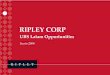 RIPLEY CORP · Asociación estratégica con las filiales peruanas de Mall Plaza y Falabella para la construcción y operación de centros comerciales en Perú. 