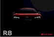 Audi R8 558-1221 00 61spanischE IN UVMatt · Gracias a numerosas innovaciones técnicas, Audi ha escrito la historia de las carreras de coches ... nuevos hitos. Tanto por su fuerza