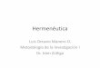 Hermenéutica - Libro Esotericolibroesoterico.com/biblioteca/HERMETISMO/Hermes Trismegisto.pdf · Hacer buenas metáforas es percibir la semejanza Aristóteles, Poética. Hermenéutica