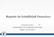 Reporte de Estabilidad Financiera - banrep.gov.co · Reporte de Estabilidad Financiera ... Bogotá, 10 de noviembre . En esta actualización se incluye un cambio en la diapositiva