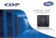 Catalogo UPO33-100kva PF365 - cdpups.com · cargador es capaz de alimentar varios bancos de baterías y es ajustable de acuerdo a las necesidades. Ajustes a la medida La serie UPO