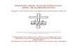 EL SACRAMENTO DEL MATRIMONIO - …orthodoxmadrid.com/.../03/Oficio_del_Sacramento_del_Matrimonio.pdf · DEL MATRIMONIO Según el orden de la Iglesia Ortodoxa Rusa ... El matrimonio