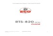 Guía Rápida para Estación Total Ruide RTS-822R5 · Guía Rápida para Estación Total Ruide RTS-822R5 Equipos y Consumibles de Occidente S.A. De C.V. DOCUMENTO TECNICO 2 Contenido