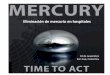Eliminación de mercurio en hospitales - saludsindanio.org · Dónde encontramos el Mercurio (Hg)?? Mercurio en comida y productos Tiburón, pez espada, macarela Marlin, atún Cosméticos