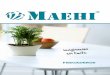 ión sin límite - Maehi Fregaderosmaehi.com/folleto-fregaderos-maehi.pdf · COLORES ESPECIALES Se puede fabricar con cualquier color de la carta RAL medida interior 49,6 x 39,6 cms