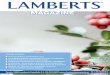 En este número - lambertsusa.com · Preguntas y crucigrama de LAMBERTS. ... alimentos en los tejidos orales. Está ampliamente reconocido que la deficiencia de micronutrientes se
