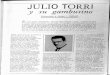 JULIO TüRRI - Revista de la Universidad de México · De algún modo, la conciencia estética de Torri, su exigencia estilística, constituyen un puente claramente identificable