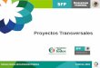 Proyectos Transversales - aguascalientes.gob.mx · Los proyectos transversales son liderados por la institución con mayor tramo de control en el proyecto o proceso. Las instituciones