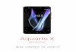 Aquaris X / X Pro - descargas.mundo-r.com · MicroSDTM es una marca y logo registrado de SD-3D, LLC. Qualcomm es una marca registrada de Qualcomm Incorporated ... trasero Botón encend/apag