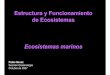Estructura y Funcionamiento de Ecosistemashydrobio.fcien.edu.uy/EFE_archivos/CLASE15.pdf · Ecosistemas marinos Pablo Muniz Sección Oceanología Octubre de 2007. Contenido de la