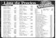 Lista de Precios - distribuidorasuperperros.com.codistribuidorasuperperros.com.co/ESW/Files/LISTA_DE_PRECIOS.pdf · Salchicha SP * 10 Unid. ... Ranchera *5 Und 2500 Super ranchera