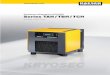 Secadores refrigerativos KRYOSEC Series TAH / TBH …mx.kaeser.com/m/Images/P-018-MX-tcm325-460524.pdf · Filtro deshidratador Tubo capilar (evaporación y enfriamiento del refrigerante)