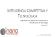 INTELIGENCIA COMPETITIVA Y TECNOLÓGICA - …clusternano.com/images/pdf/.../VF-Modulo-2_Inteligencia-Competitiva... · Fundamentos de Inteligencia Competitiva y Tecnológica 2. Estrategias