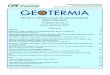 COMISIÓN FEDERAL DE ELECTRICIDAD GEOTERMIA SUBDIRECCIÓN DE ...pubs.geothermal-library.org/lib/journals/Geotermia-Vol24-1.pdf · Geotermia, Vol. 24, No. 1, Enero-Junio de 2011 La