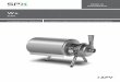 BOMBA - SPX FLOW€¦ · 5.4 Alimentación de agua para cierres refrigerados 8 ... pedestal) se describe en un manual suplementario. 4.2 La bomba W+, equipo de serie y supletorio