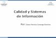 Calidad y Sistemas de Información - fodesep.gov.co · •Sistemas de Información de la Educación Superior •Matriz de usabilidad de los sistemas de Educación Superior - Propuesta