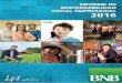 Informe de - bnb.com.bo · Resultado de la implementación y mantenimiento del sistema de gestión de la RSE en el BNB ..... 39 IV. Materialidad ... el banco innovó en la educación