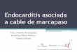 EN ENFERMEDADES INFECCIOSAS GUÍA CLINICA de ENDOCARDITIS ...infectologia.edu.uy/media/k2/attachments/agosto2017/Endocarditis... · como bacteriemia o endocarditis de cavidades derechas