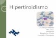 Anemia megaloblástica inducida por Hipertiroidismo .Hipotiroidismo Hipertiroidismo. Hipertiroidismo