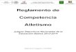 Reglamento de Competencia Atletismo - .:Comisi?n …historico.conade.gob.mx/Documentos/Eventos/Eventos...Hoja de Resultados. Reglamento de Competencia -ATLETISMO - 4 3.6. Si a juicio