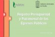 Registro Presupuestal OBJETIVO y Patrimonial de los Egresos …cacep.puebla.gob.mx/images/eventos/Registro_Presupuestal... · 2018-06-06 · Registro Presupuestal y Patrimonial de