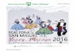 Ferias y Fiestas - velezmalaga.es · Grupo de Bailes Coros y Danzas de Vélez-Málaga 21:45 h Plaza de las Carmelitas PREGÓN de la Real Feria de San Miguel Pregonero: D. Miguel Zayas