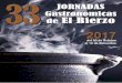 2017 - El Bierzo Digital , noticias a diario · Empanadillas de botillo salpicadas con crema de grelos Fantasía de pera conferencia, rulo Veigadarte y mermelada de manzana reineta