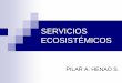 SERVICIOS ECOSISTÉMICOS - ceppia.com.co · Distingue entre servicios ecosistémicos y bienes ecosistémicos (Ver Tabla 1); y los servicios ecosistémicos son el medio ... "Los servicios