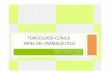 TOXICOLOGÍA CLÍNICA PAPEL DEL FARMACÉUTICOgruposdetrabajo.sefh.es/redfaster/GIMUR2013/toxicologia_clinica.pdf · El proceso de absorción no está aún completo ( antes de 2 horas