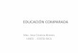 EDUCACIÓN COMPARADA - Universidad Estatal a … · sistematizaciÓn conceptual 