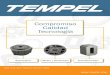 Compromiso Calidad Tecnología - Tempel · para todo, desde componentes para energizar maquinas de afeitar eléctricas hasta motores para bombear líquidos, aplicaciones industriales