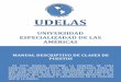 UNIVERSIDAD ESPECIALIZADA DE LAS AMÉRICAS · - Participar en la redacción de reglamento en materia ... relacionados con el mercadeo y publicidad de las ... y vigilancia en la Universidad