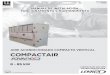 AIRE ACONDICIONADO COMPACTO VERTICAL …€¦ · compactair 8 - 85 kw aire acondicionado compacto vertical manual de instalaciÓn, funcionamiento y mantenimiento compactair adv iom-