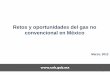 Retos y oportunidades del gas no convencional en Méxicoimef.org.mx/Descargascomites/Infraestructura/marzo2012infra.pdf · •Dentro de la cartera de Pemex Exploración y Producción